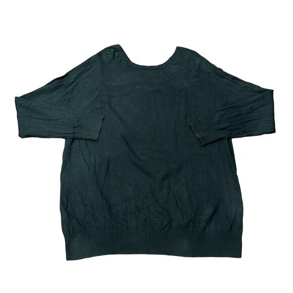 Torrid Women's Green Zebra Heart Pullover Sweater Size 2X - Picture 4 of 10